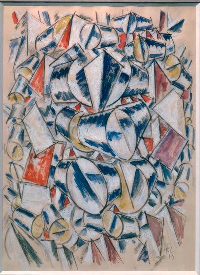 „Kontrast form” (Formenkontrast) autorstwa Fernand Leger