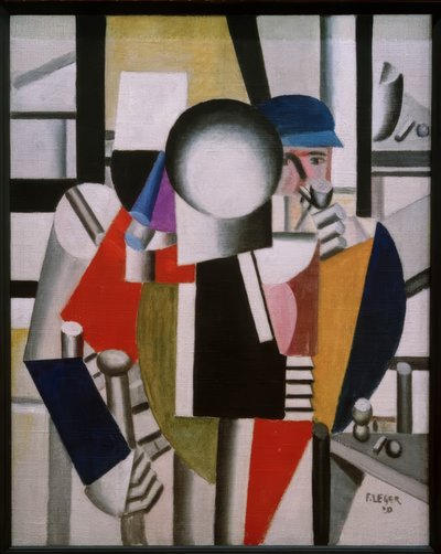 Trzej towarzysze autorstwa Fernand Leger