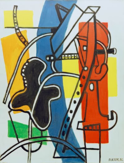 Elementy mechaniczne autorstwa Fernand Leger
