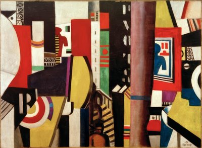 „La Ville” (miasto) autorstwa Fernand Leger