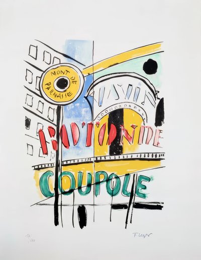 Cité Montparnasse autorstwa Fernand Leger