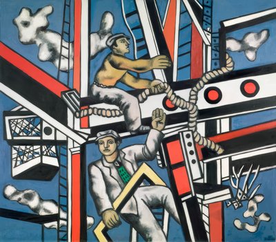 „Konstruktorzy” (Die Konstrukteure) autorstwa Fernand Leger