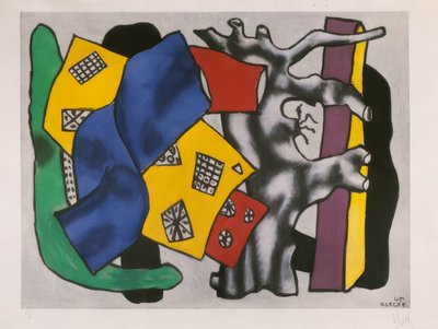 „Racines grises” (Szare korzenie) autorstwa Fernand Leger