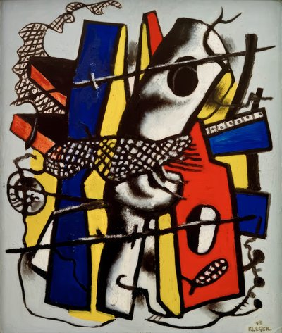 Czarna kratka autorstwa Fernand Leger