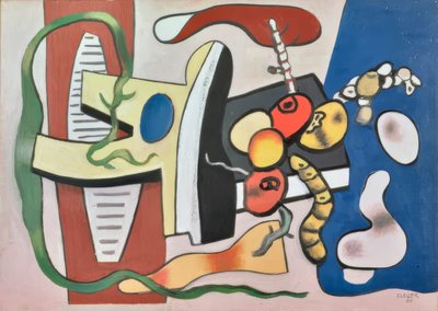 Martwa natura autorstwa Fernand Leger