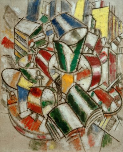 martwa natura autorstwa Fernand Leger