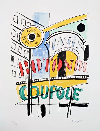 „Miasto: Montparnasse” autorstwa Fernand Leger