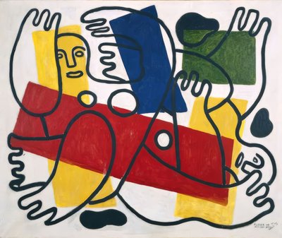 Nurkowie autorstwa Fernand Leger