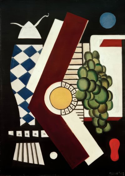 Winogrona i ryby autorstwa Fernand Leger