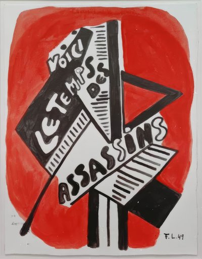 Nadszedł czas zabójców autorstwa Fernand Leger