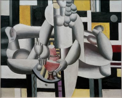 Dwie kobiety i martwa natura autorstwa Fernand Leger