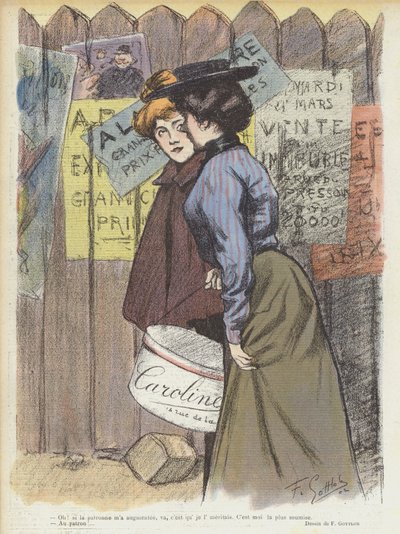 Ilustracja do Le Rire autorstwa Fernand Louis Gottlob