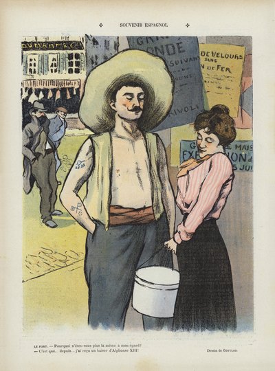 Ilustracja do Le Rire autorstwa Fernand Louis Gottlob