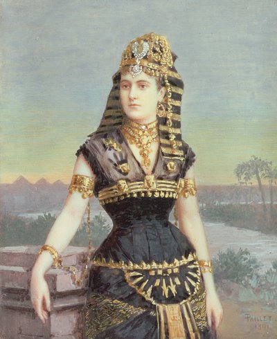 Lady Paget (Pani Arthur Henry Paget) 1891 autorstwa Fernand Paillet