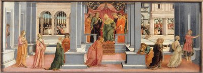 Estera przed Aswerusem, 1478-1480 autorstwa Filippino Lippi