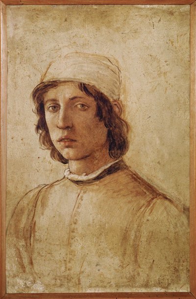 Filippino Lippi, autoportret ... (fresk) autorstwa Filippino Lippi