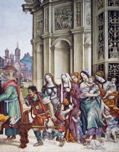 Historie św. Jana autorstwa Filippino Lippi autorstwa Filippino Lippi