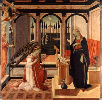 Zwiastowanie (obraz) autorstwa Filippino Lippi