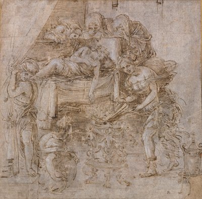 Śmierć Meleagera, ok. 1490 autorstwa Filippino Lippi