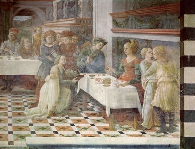 Święto Heroda, 1452-64 autorstwa Filippino Lippi