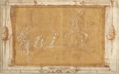 Różne badania postaci autorstwa Filippino Lippi