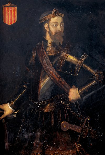 Portret Ramona (Raymonda) Borella I (972-1017), hrabiego Barcelony, Gerony i Ausony autorstwa Filippo Ariosto