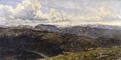 Prealpy bergamskie autorstwa Filippo Carcano