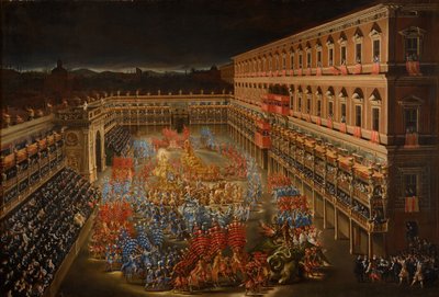 Pojedynek karuzeli autorstwa Filippo Gagliardi