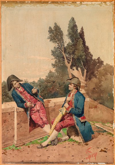 Żołnierze Cesarstwa, ca. 1880. autorstwa Filippo Indoni