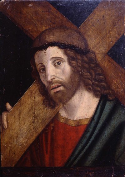 Chrystus niosący krzyż, ok. godz. 1500 autorstwa Filippo Mazzola