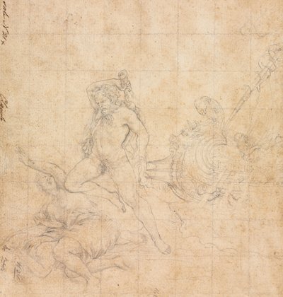 Herkules i pas Hippolyta, pierwszy kwartał 1600 r. autorstwa Filippo Napoletano