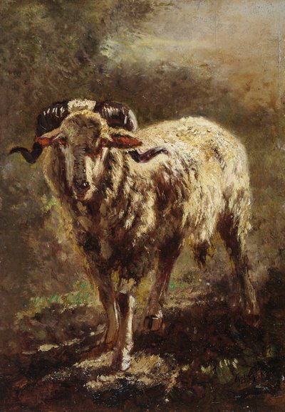 Koza autorstwa Filippo Palizzi