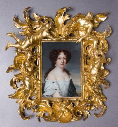 Sąd Parysa (rzeźbione i złocone drewno, malarstwo na miedzi)) autorstwa Filippo Parodi