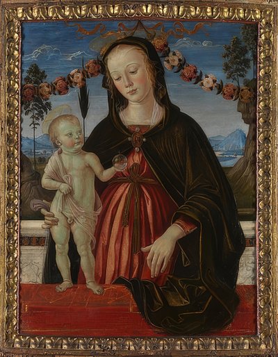 Madonna z Dzieciątkiem. Około 1473 autorstwa Fiorenzo di Lorenzo