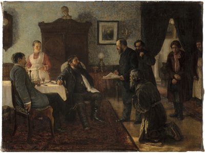 Wnioskodawcy, 1888 autorstwa Firs Sergeevich Zhuravlev