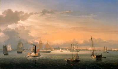 Boston Harbor autorstwa Fitz Henry Lane