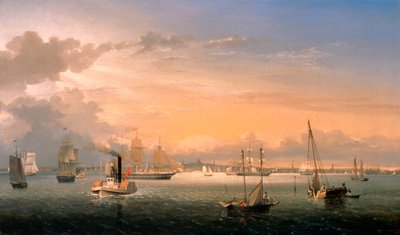 Boston Harbor autorstwa Fitz Henry Lane