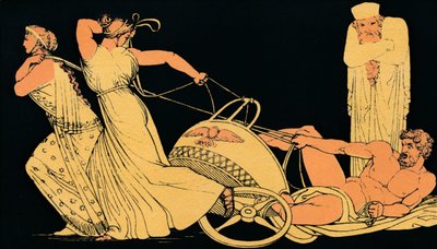 Sen Atossy, 1880 autorstwa Flaxman