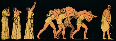 Umarli Bracia, 1880 autorstwa Flaxman
