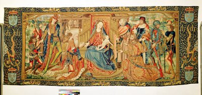 Adoracja Trzech Króli, XV-XVI w. autorstwa Flemish School