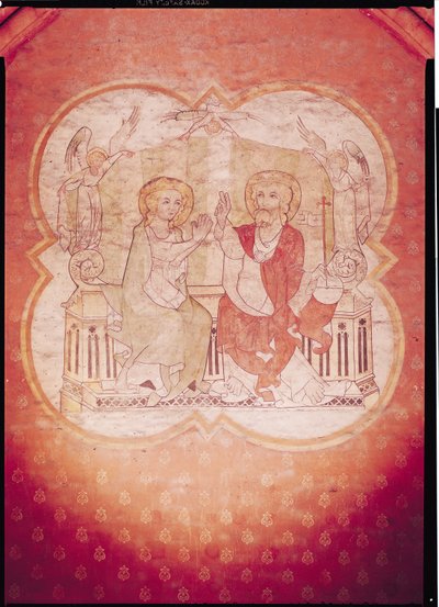 Błogosławieństwo Dziewicy (fresk) autorstwa Flemish School