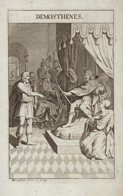 Demostenes autorstwa Flemish School