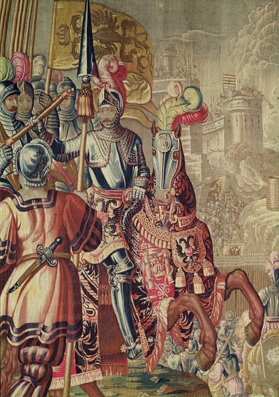 Szczegóły Karola V autorstwa Flemish School