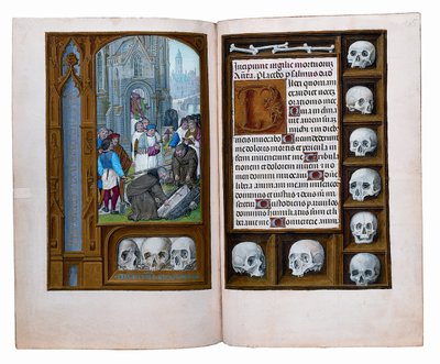 Folio z Godzinek Rotszylda, Gandawa lub Brugia, ok. 1505 autorstwa Flemish School