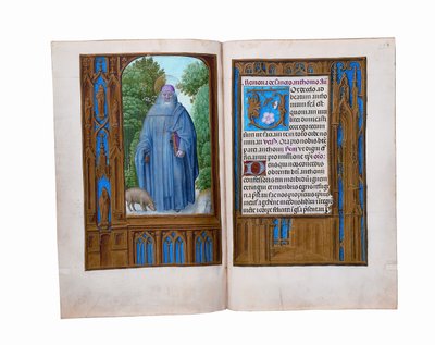 Folio z Godzinek Rotszylda, Gandawa lub Brugia, ok. 1505 autorstwa Flemish School
