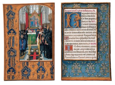 Folio z Godzinek Rotszylda, Gandawa lub Brugia, ok. 1505 autorstwa Flemish School