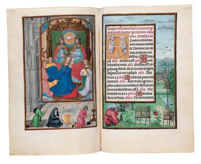 Folio z Godzinek Rotszylda, Gandawa lub Brugia, ok. 1505 autorstwa Flemish School