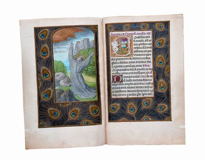Folio z Godzinek Rotszylda, Gandawa lub Brugia, ok. 1505 autorstwa Flemish School