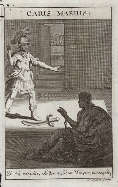 Gajusz Mariusz autorstwa Flemish School