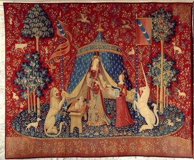 La Dame a la Licorne (Pani i Jednorożec): Ku mojemu jedynemu pragnieniu autorstwa Flemish School